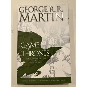 George R.R. Martin SIGNED Game of Thrones Graphic Novel Volume 2 ✍️ Autographed
